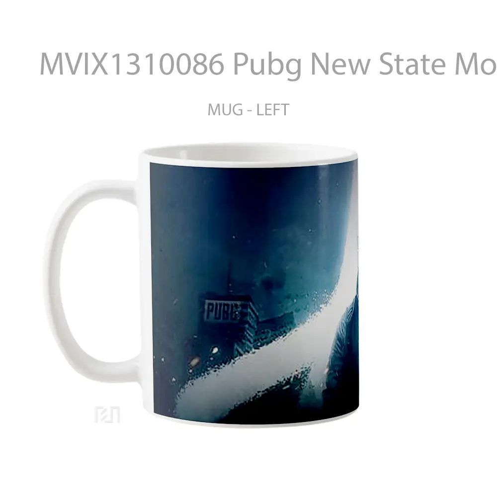 Mug Pubg New State Mobile Game Cangkir Gamer - All-side / Desain