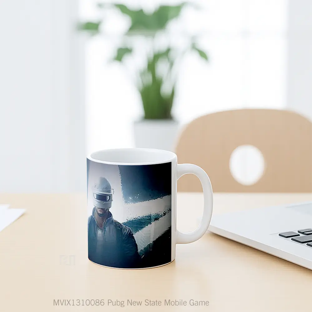 Mug Pubg New State Mobile Game Cangkir Gamer - All-side / Desain