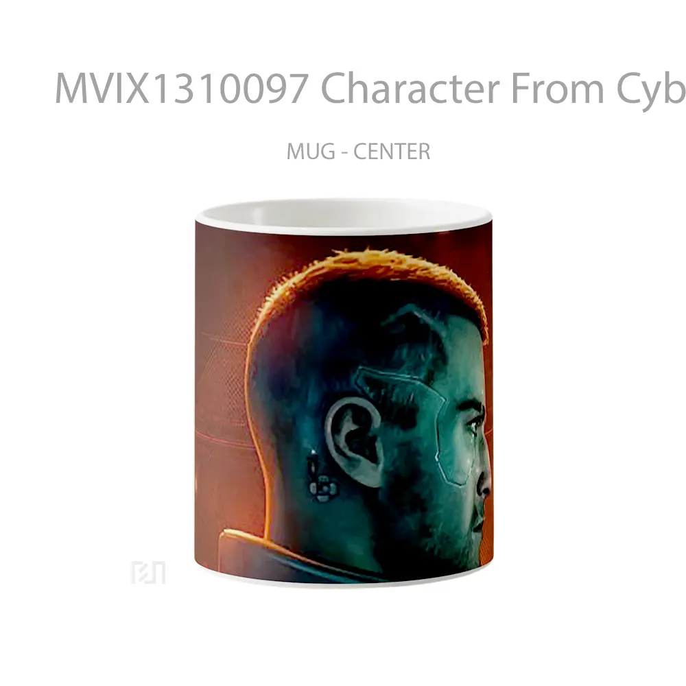 Mug Character From Cyberpunk 2077 Cangkir Gamer