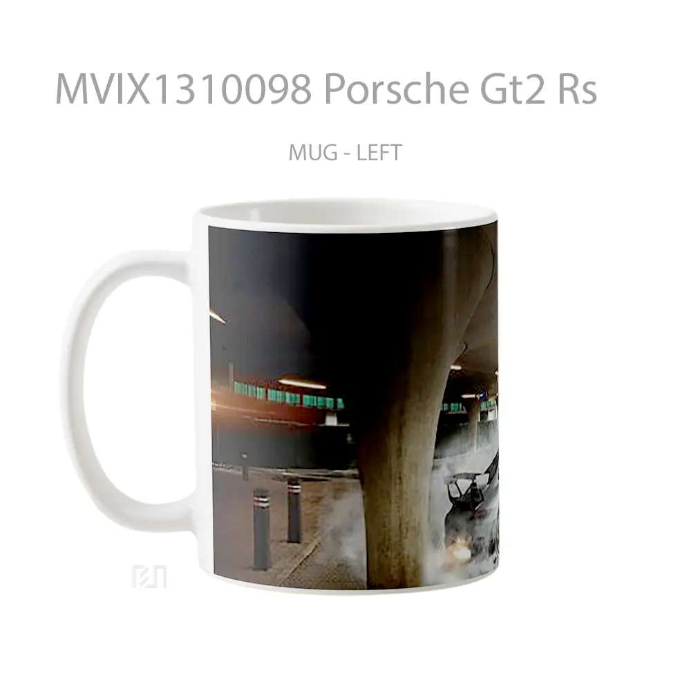 Mug Porsche Gt2 Rs Cangkir Mobil - All-side / Desain
