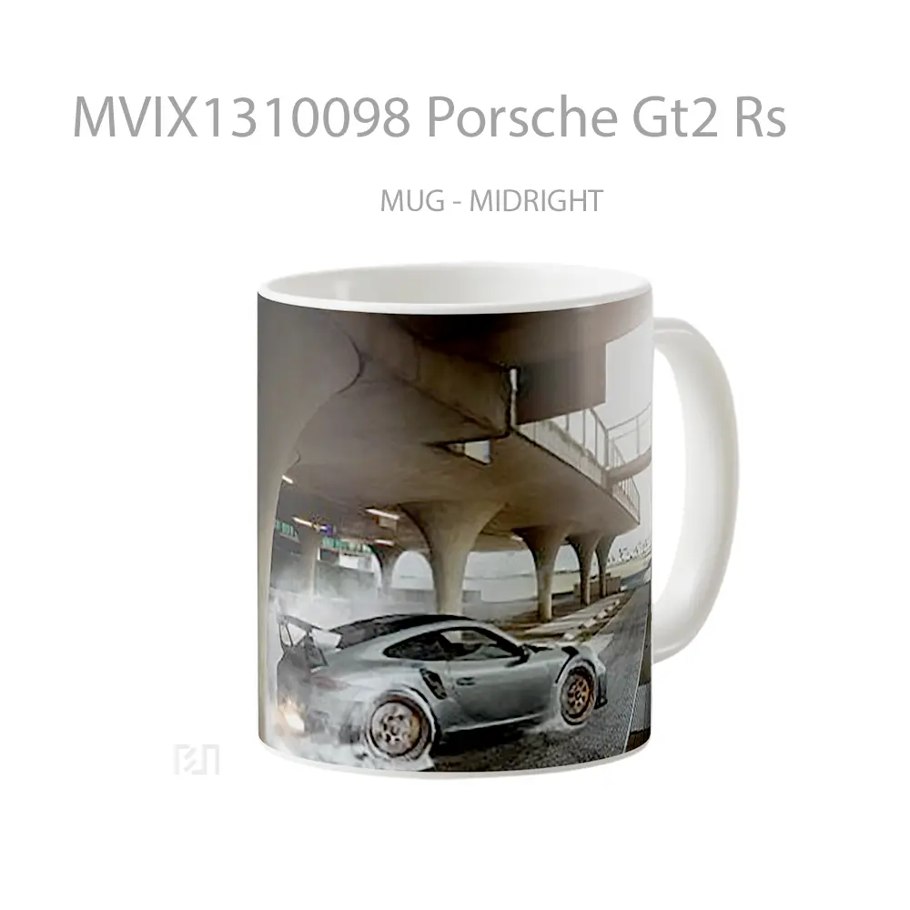 Mug Porsche Gt2 Rs Cangkir Mobil - All-side / Desain
