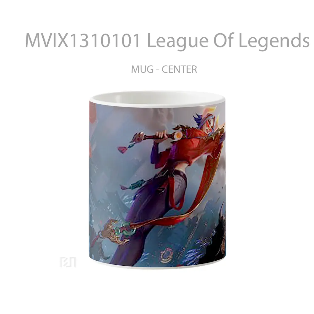 Mug League Of Legends Lunar Beast Fiora Cangkir Gamer