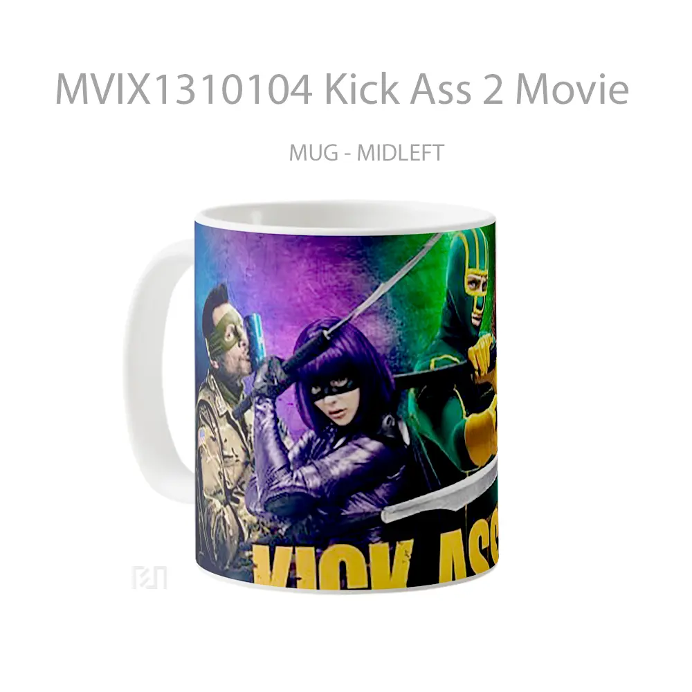 Mug Kick Ass 2 Movie Gelas Keramik Unik - All-side / Desain