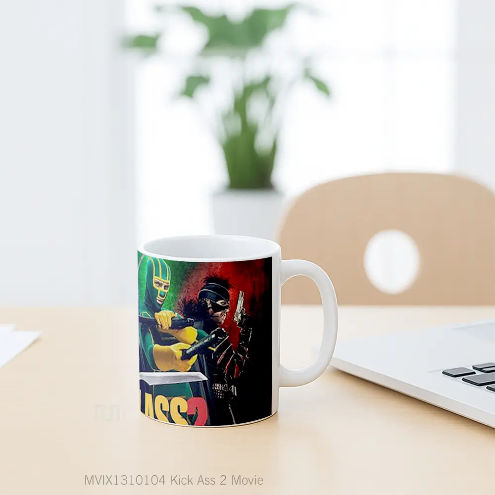 Mug Kick Ass 2 Movie Gelas Keramik Unik - All-side / Desain