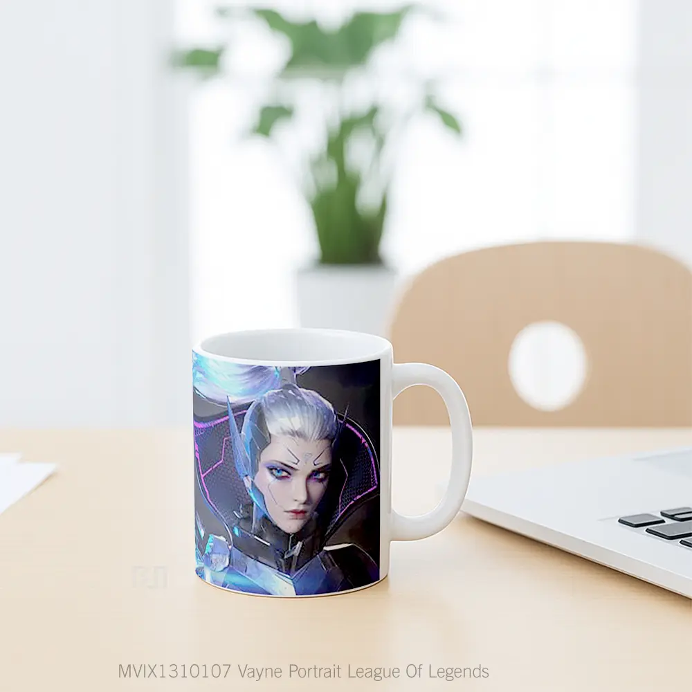 Mug Vayne Portrait League Of Legends Cangkir Gamer - All-side / Desain