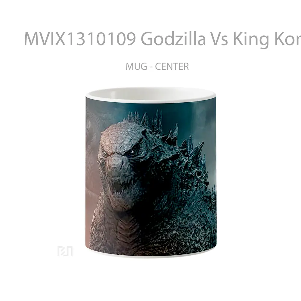Mug Godzilla Vs King Kong 2021 Gelas Keramik Unik