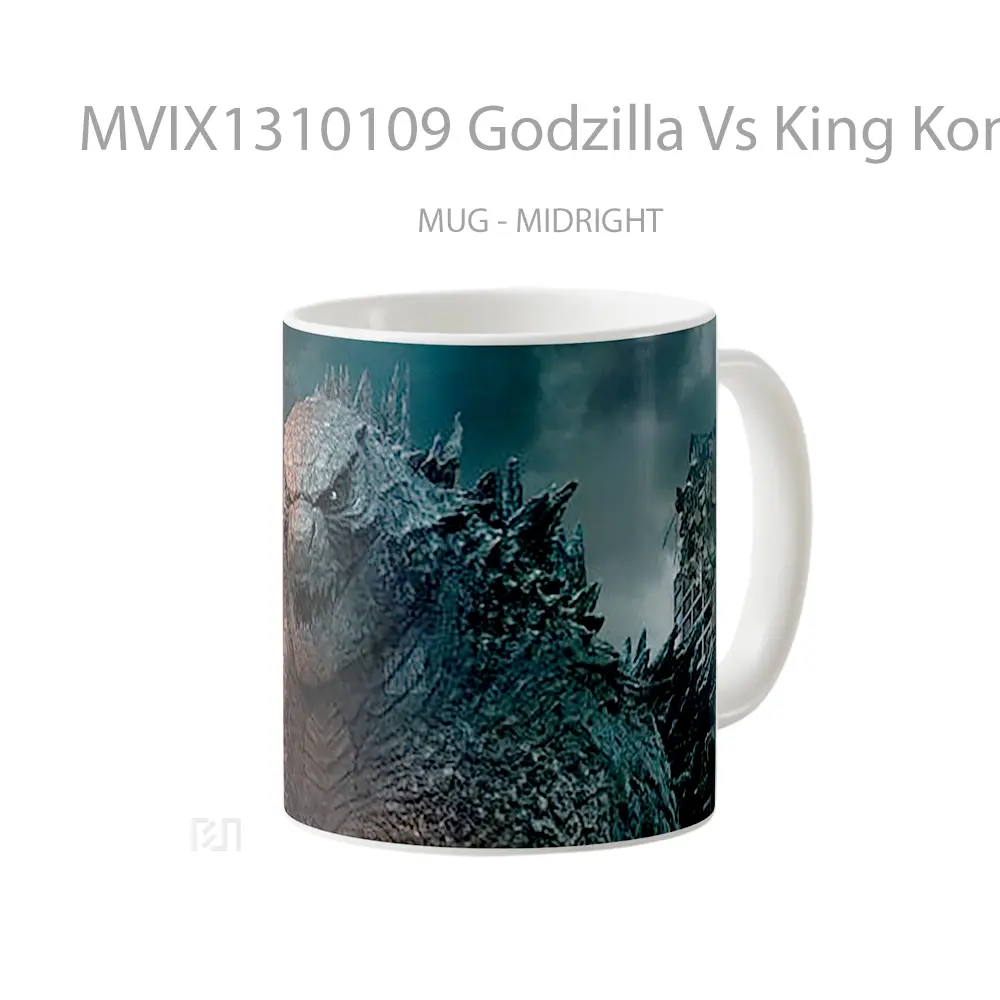 Mug Godzilla Vs King Kong 2021 Gelas Keramik Unik - All-side / Desain