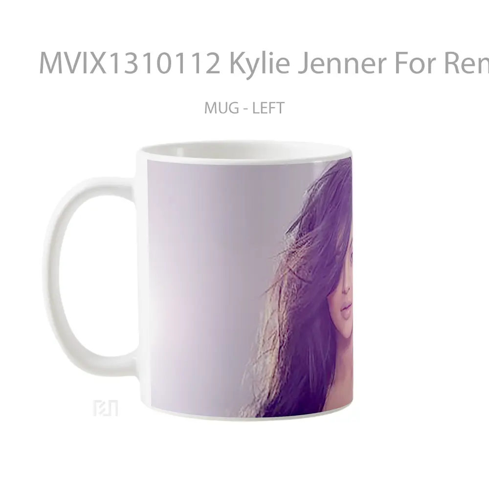 Mug Kylie Jenner For Remix Magazine Gelas Selebriti - All-side / Desain