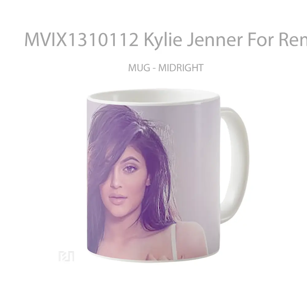 Mug Kylie Jenner For Remix Magazine Gelas Selebriti - All-side / Desain