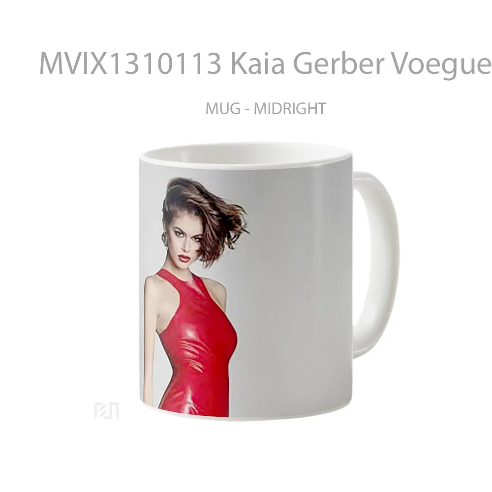 Mug Kaia Gerber Voegue Japan Gelas Keramik Unik - All-side / Desain