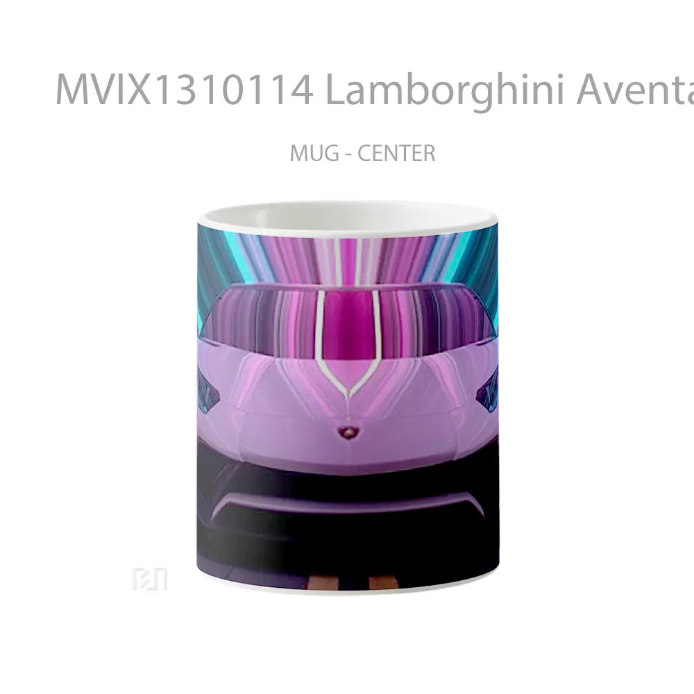 Mug Lamborghini Aventador Cgi Cangkir Mobil