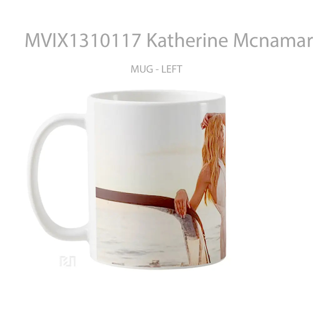 Mug Katherine Mcnamara Venice Magazine Gelas Keramik Unik - All-side / Desain