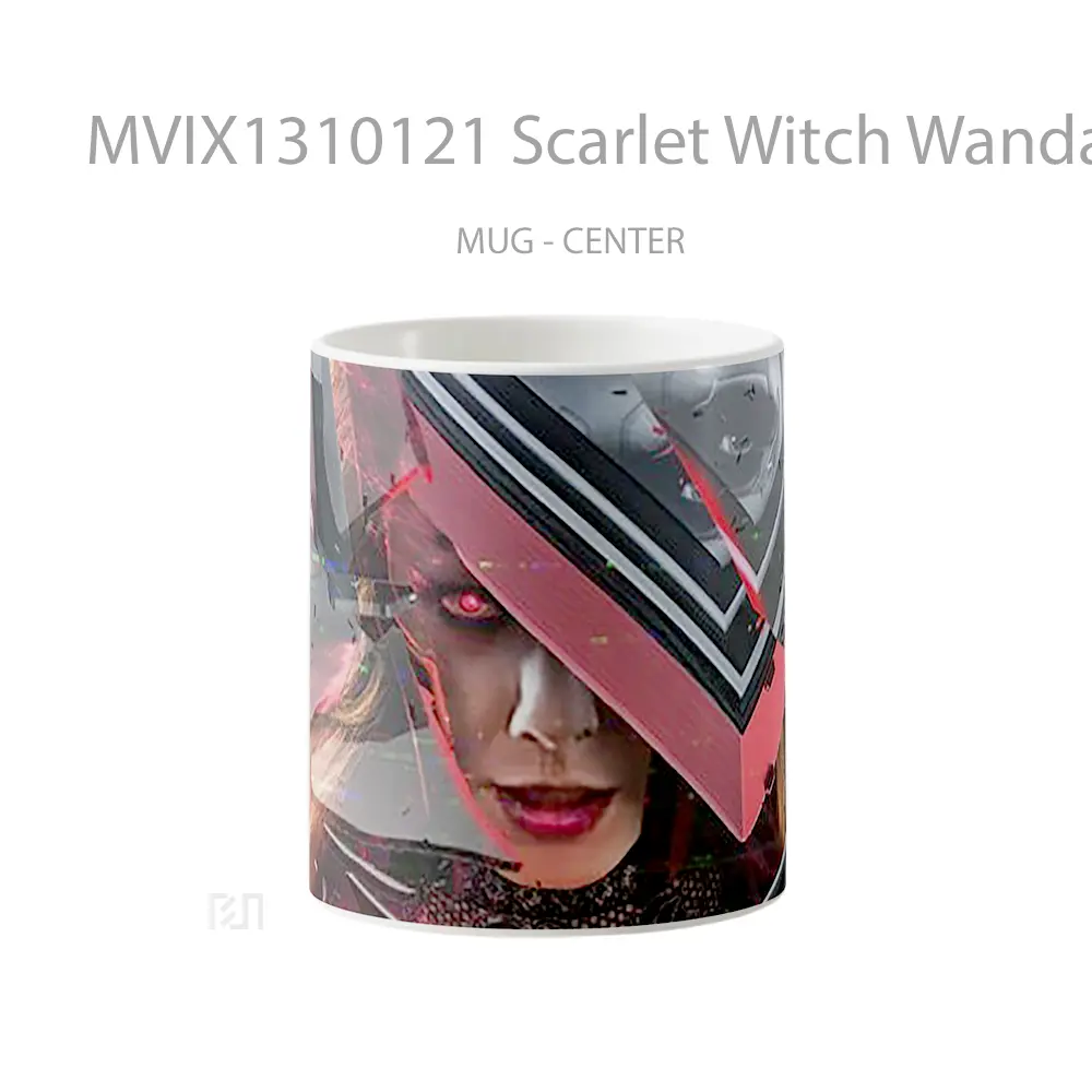 Mug Scarlet Witch Wandavision Gelas Superhero