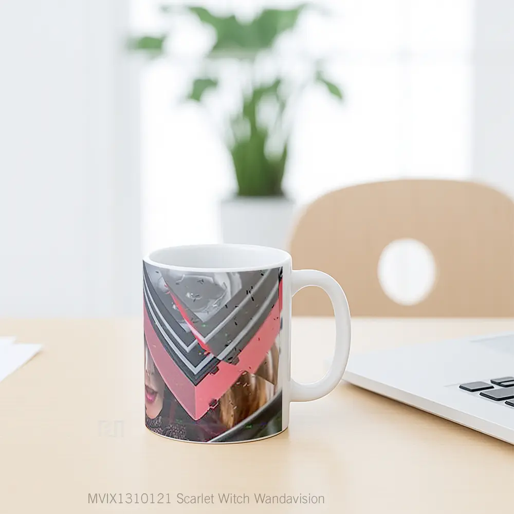 Mug Scarlet Witch Wandavision Gelas Superhero - All-side / Desain