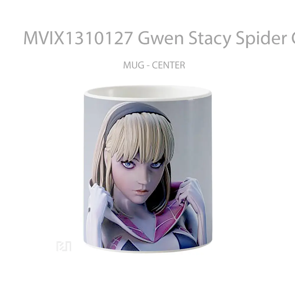 Mug Gwen Stacy Spider Gwen Gelas Superhero