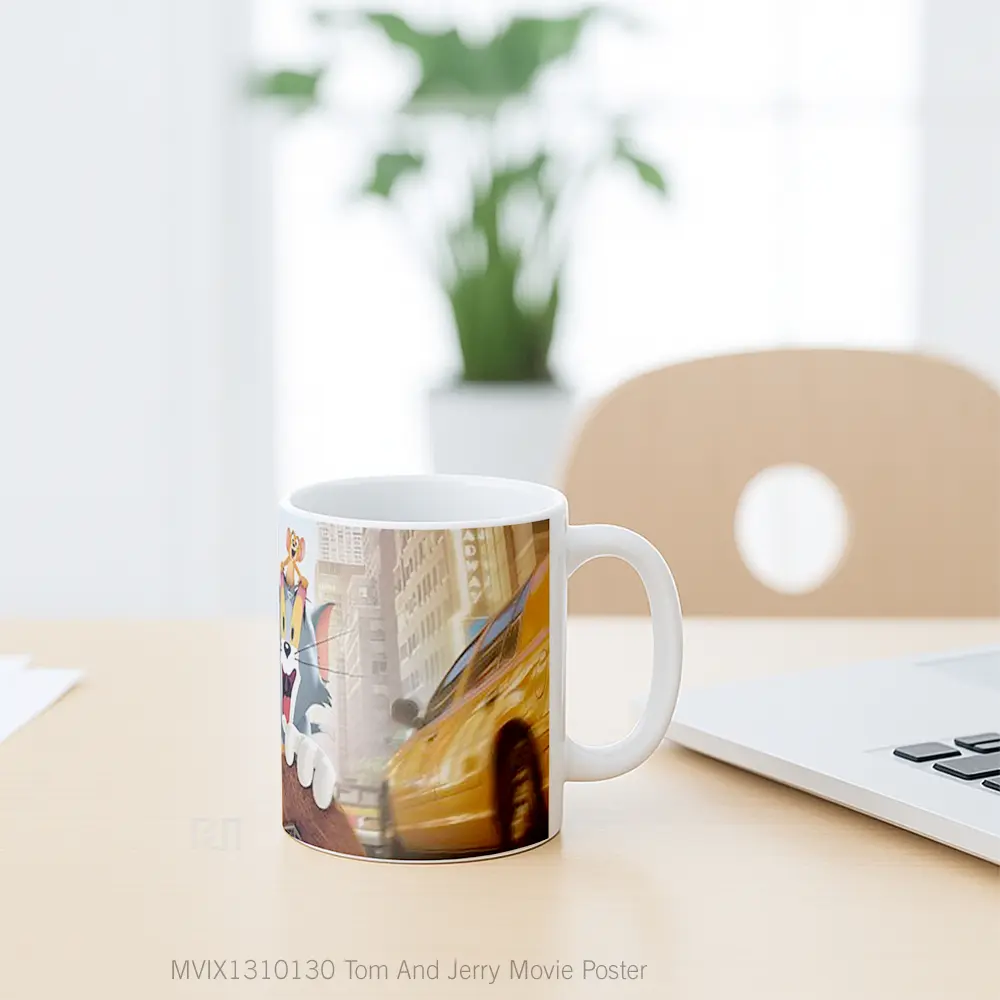 Mug Tom And Jerry Movie Poster Gelas Kartun - All-side / Desain