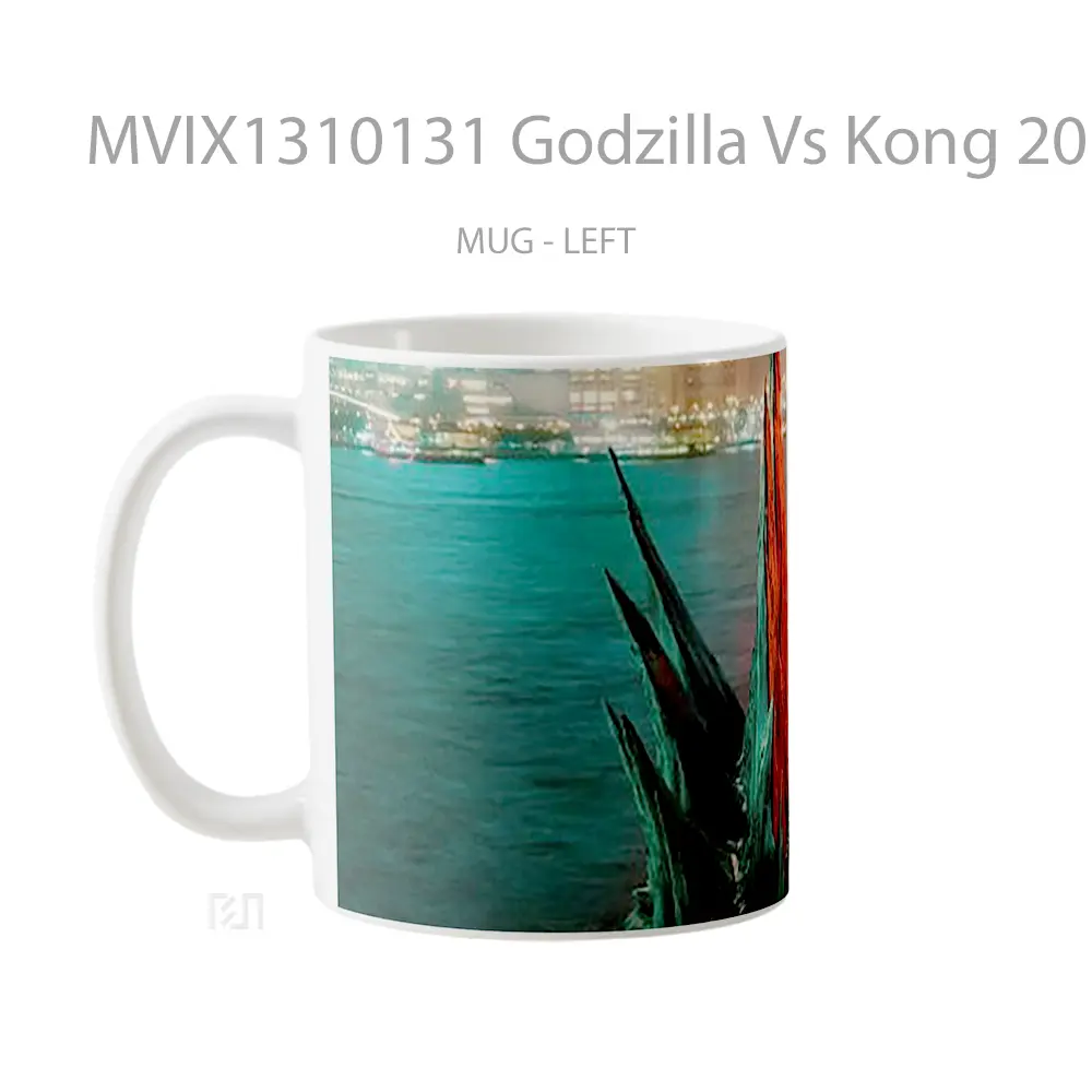 Mug Godzilla Vs Kong 2021 Gelas Keramik Unik - All-side / Desain