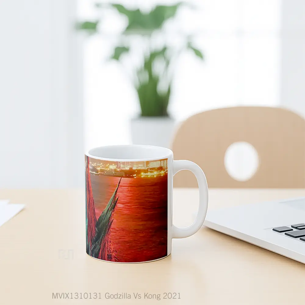 Mug Godzilla Vs Kong 2021 Gelas Keramik Unik - All-side / Desain