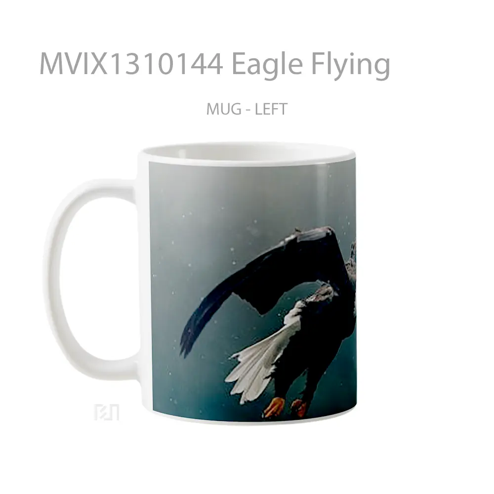 Mug Eagle Flying Gelas Hewan Lucu - All-side / Desain