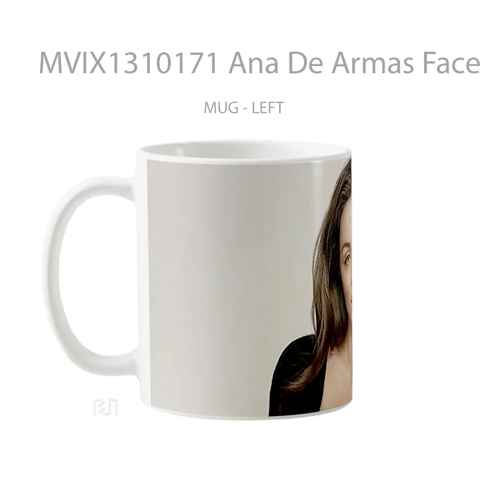 Mug Ana De Armas Face Gelas Keramik Unik - All-side / Desain