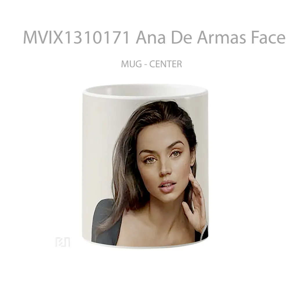 Mug Ana De Armas Face Gelas Keramik Unik
