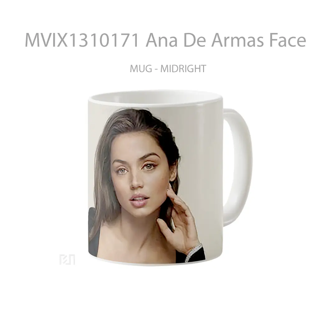 Mug Ana De Armas Face Gelas Keramik Unik - All-side / Desain
