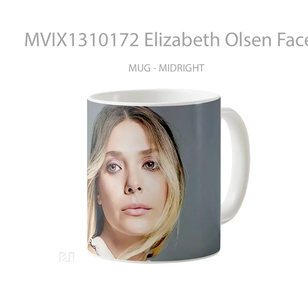 Mug Elizabeth Olsen Face Gelas Keramik Unik - All-side / Desain