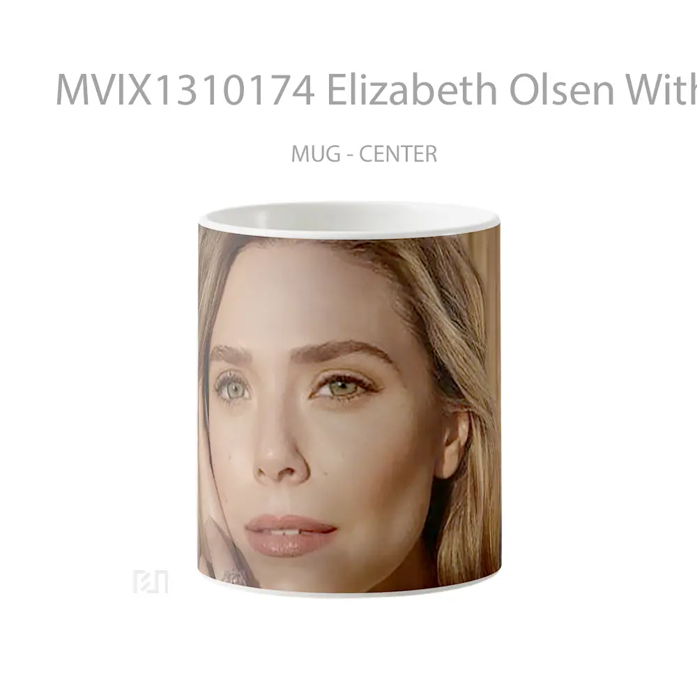 Mug Elizabeth Olsen With Make Up Gelas Keramik Unik