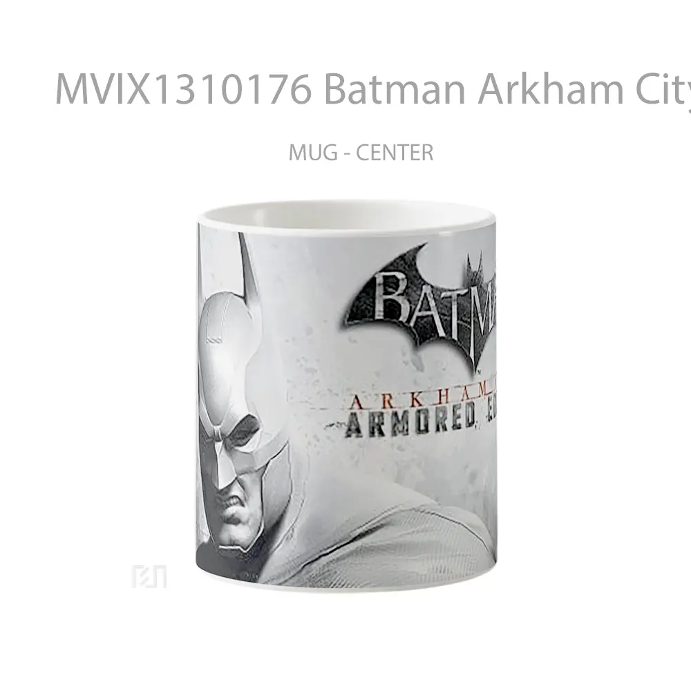 Mug Batman Arkham City Armored Edition Gelas Superhero