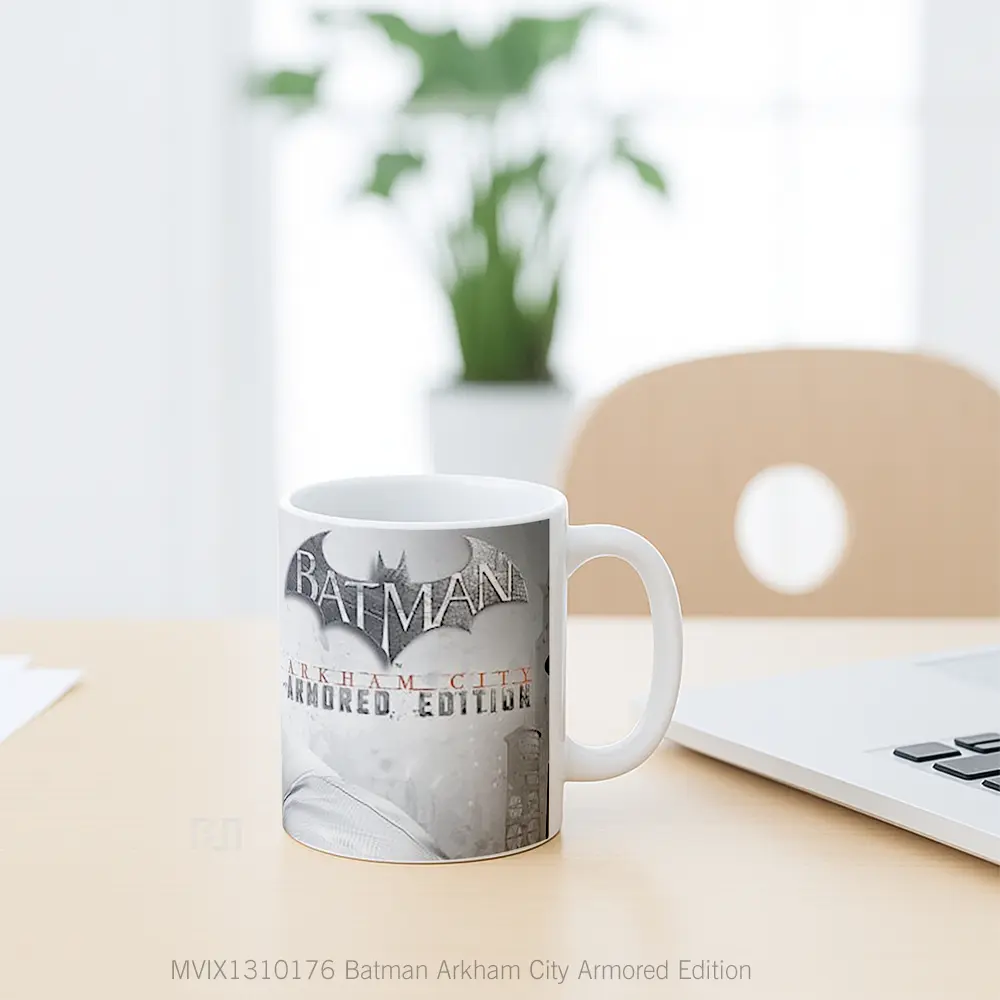 Mug Batman Arkham City Armored Edition Gelas Superhero - All-side / Desain