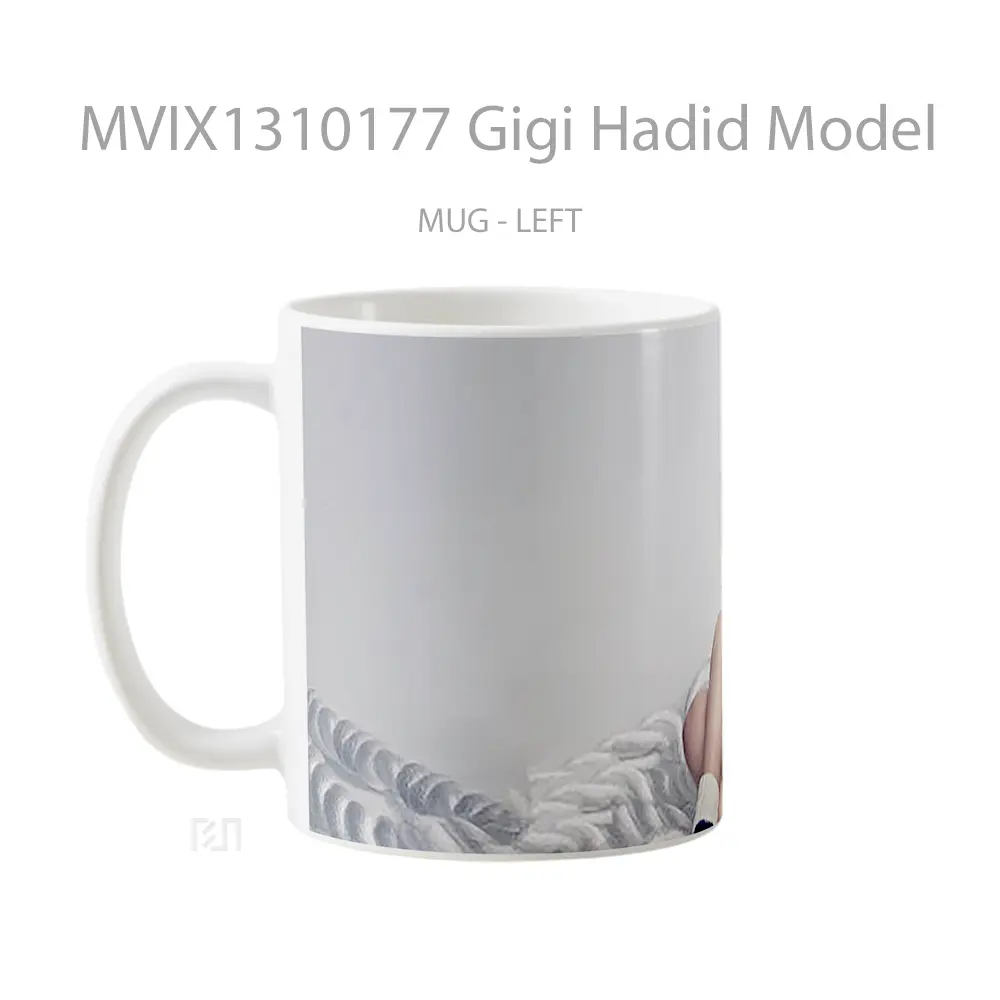 Mug Gigi Hadid Model Gelas Keramik Unik - All-side / Desain