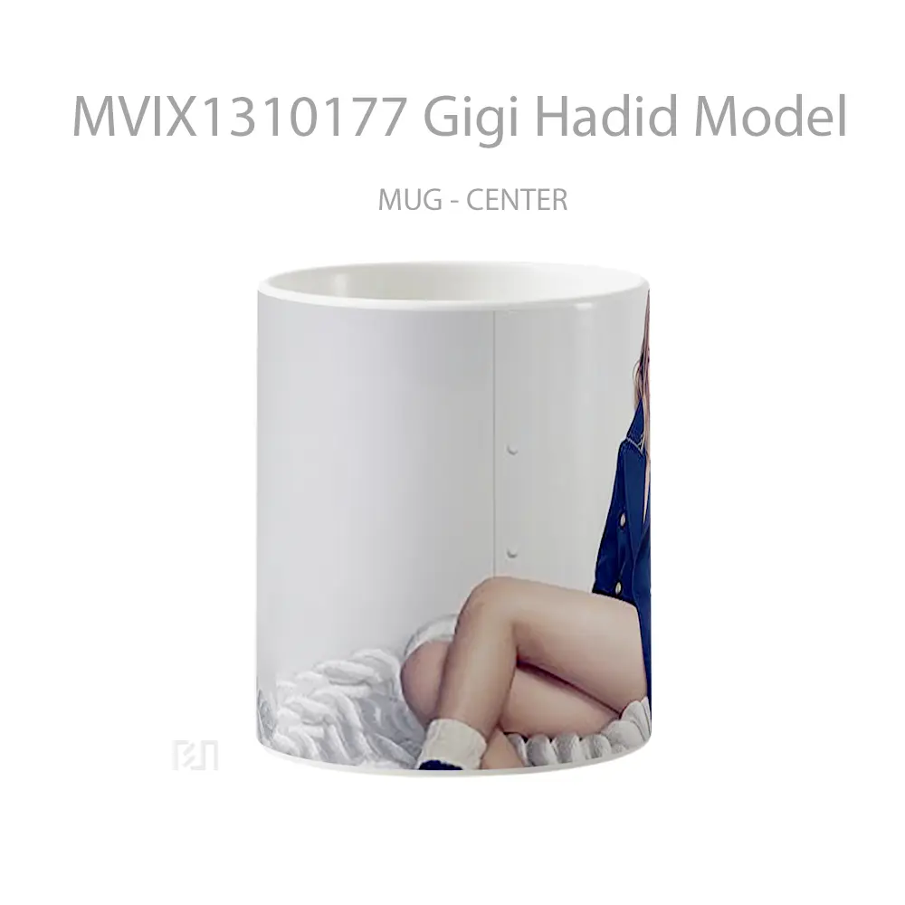 Mug Gigi Hadid Model Gelas Keramik Unik