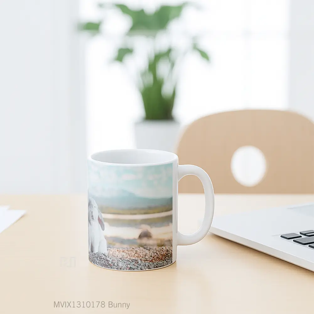 Mug Bunny Gelas Hewan Lucu - All-side / Desain