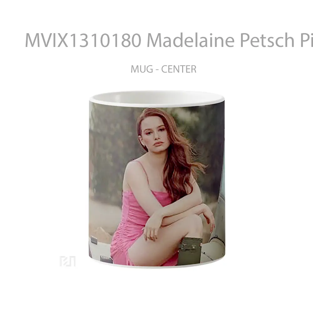 Mug Madelaine Petsch Pink Dress Gelas Keramik Unik