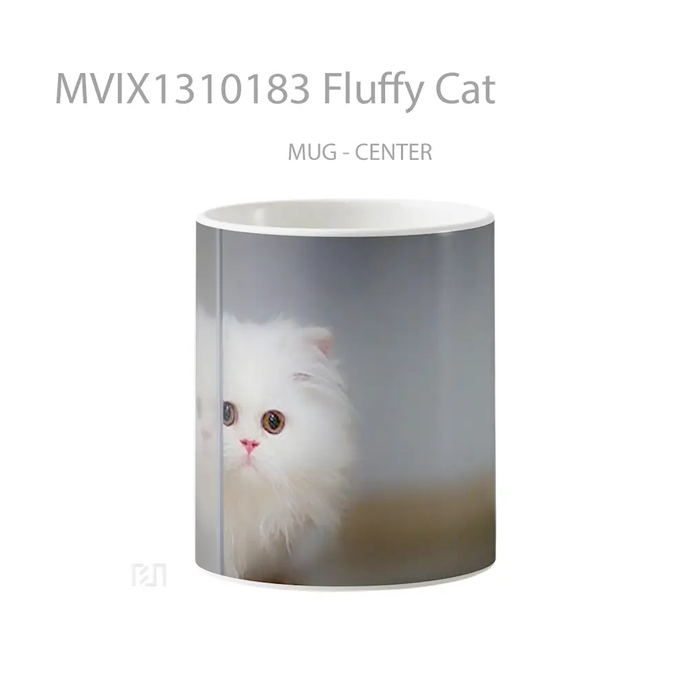 Mug Fluffy Cat Gelas Hewan Lucu