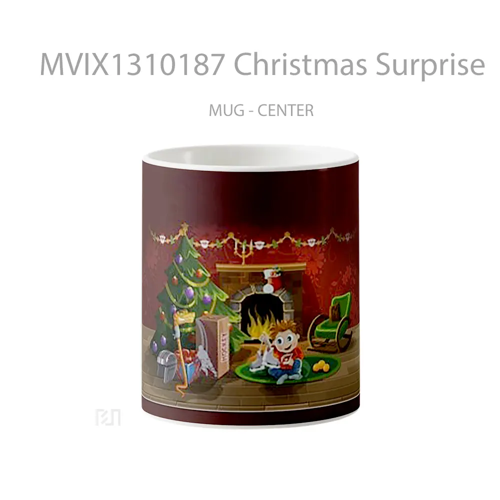 Mug Christmas Surprise Gelas Keramik Unik
