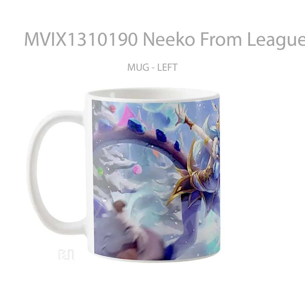 Mug Neeko From League Of Legends Art Cangkir Gamer - All-side / Desain
