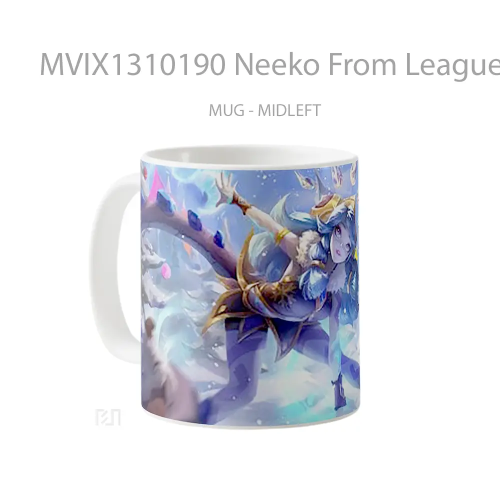 Mug Neeko From League Of Legends Art Cangkir Gamer - All-side / Desain