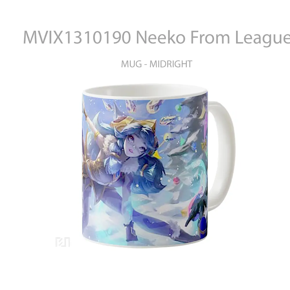 Mug Neeko From League Of Legends Art Cangkir Gamer - All-side / Desain