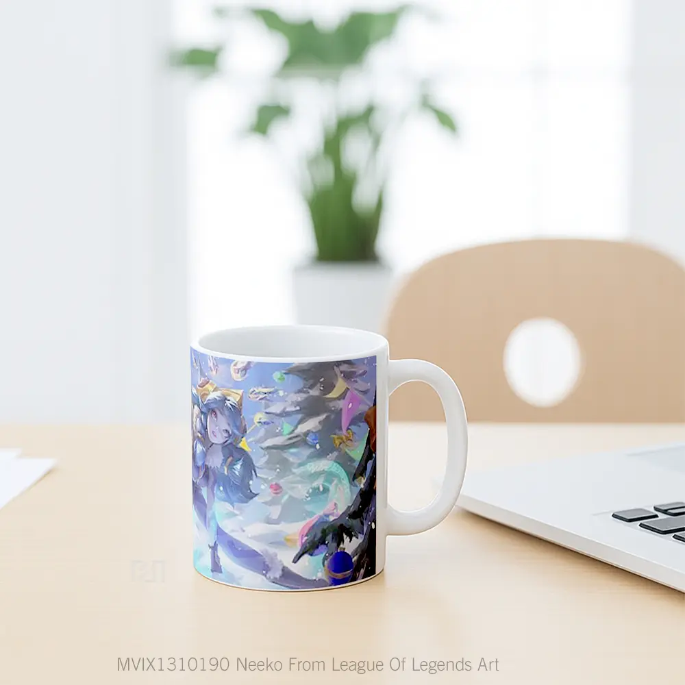 Mug Neeko From League Of Legends Art Cangkir Gamer - All-side / Desain