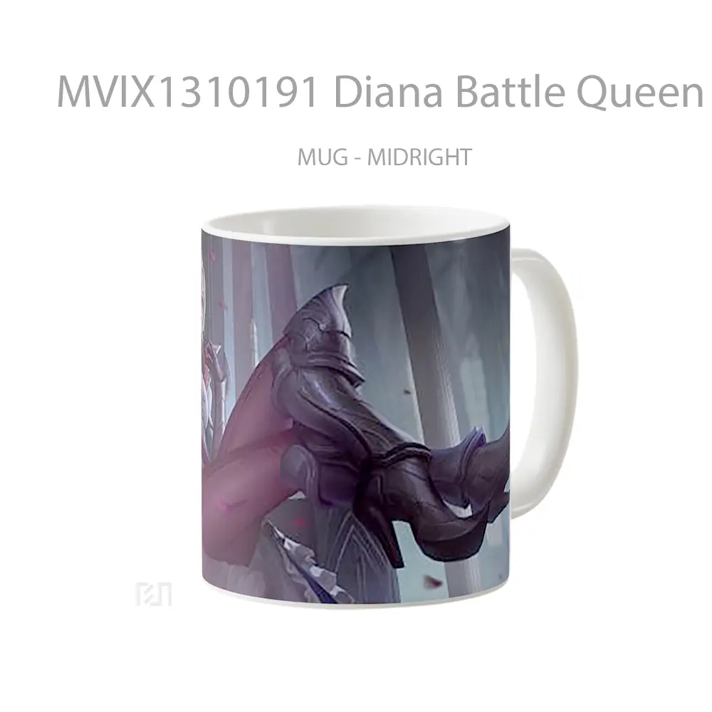 Mug Diana Battle Queen League Of Legends Cangkir Gamer - All-side / Desain