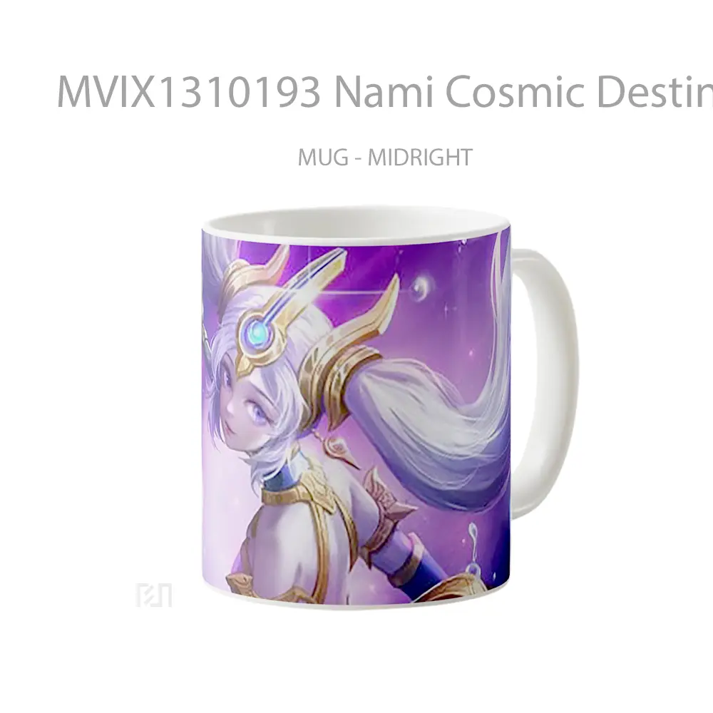 Mug Nami Cosmic Destiny League Of Legends Cangkir Gamer - All-side / Desain