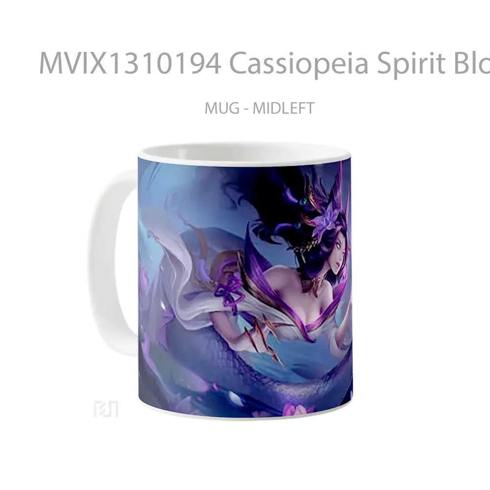 Mug Cassiopeia Spirit Blossom Gelas Keramik Unik - All-side / Desain