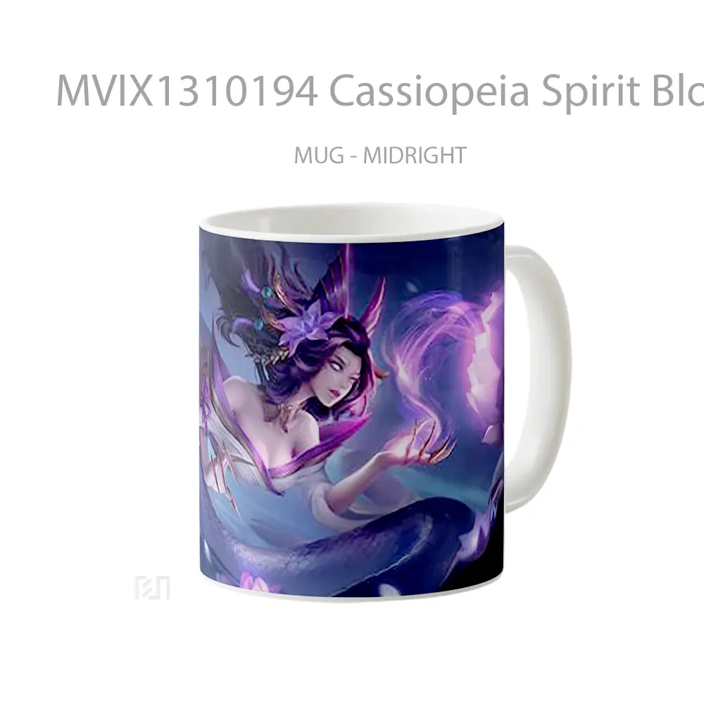 Mug Cassiopeia Spirit Blossom Gelas Keramik Unik - All-side / Desain