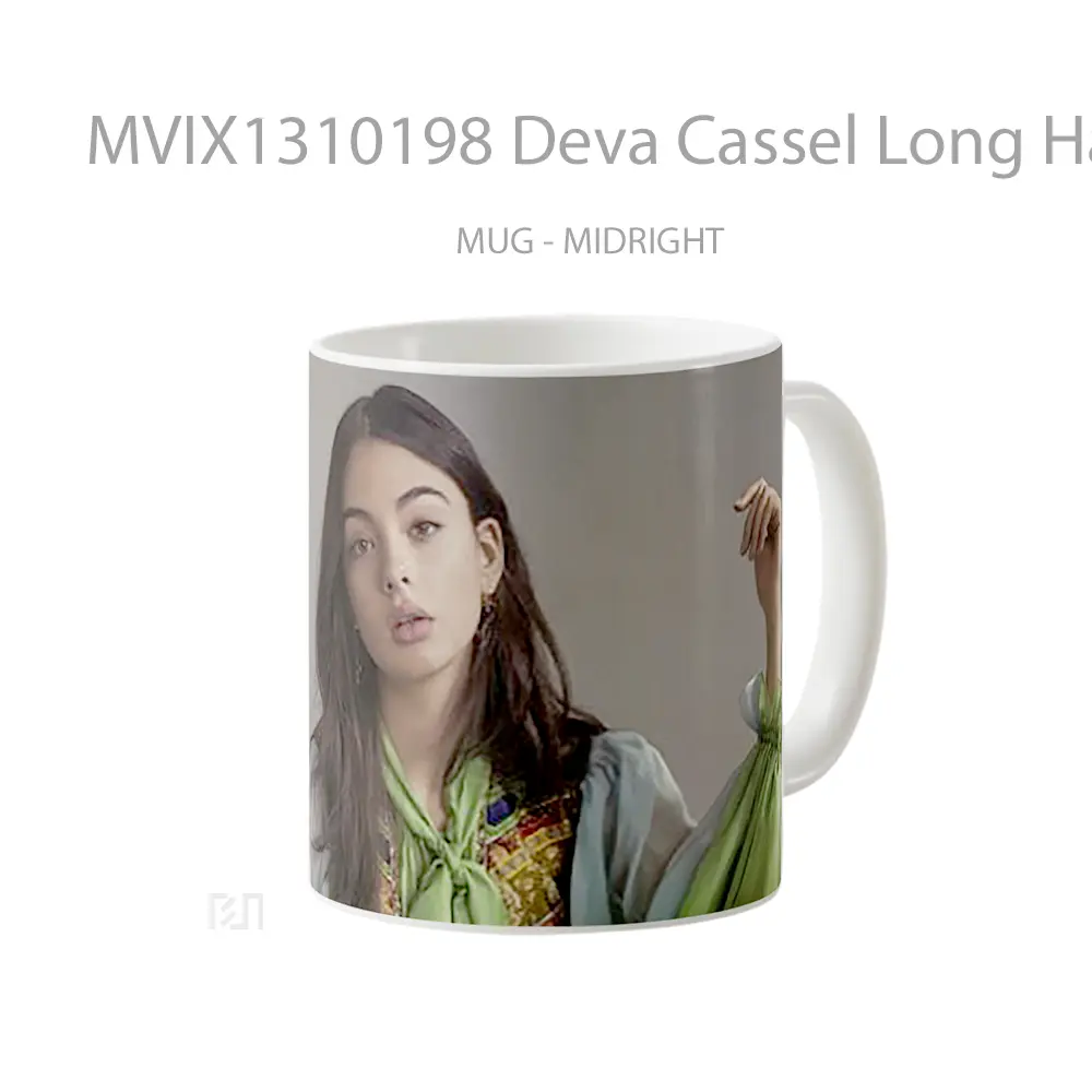 Mug Deva Cassel Long Hair Gelas Keramik Unik - All-side / Desain