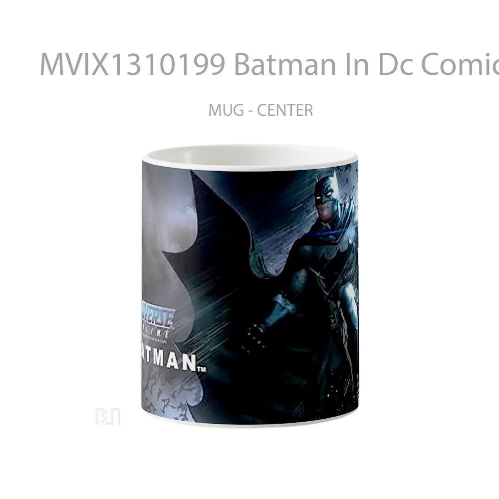 Mug Batman In Dc Comics Gelas Superhero