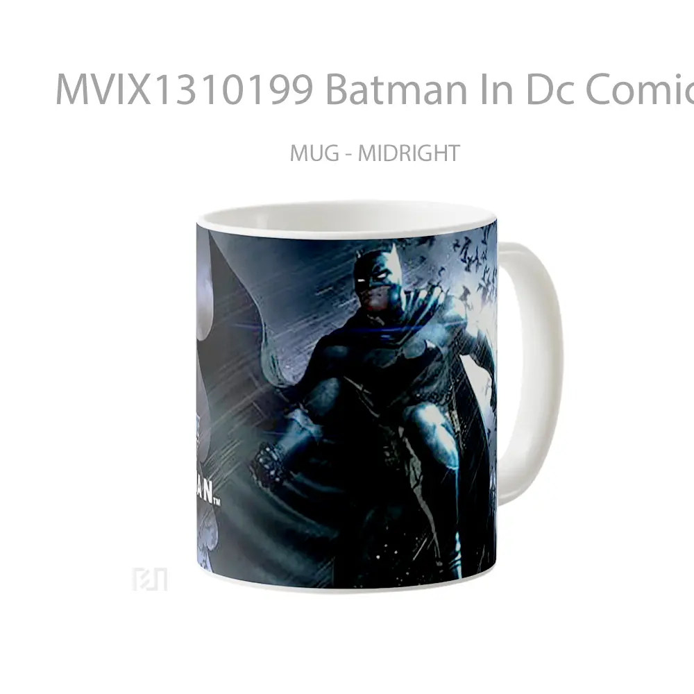 Mug Batman In Dc Comics Gelas Superhero - All-side / Desain