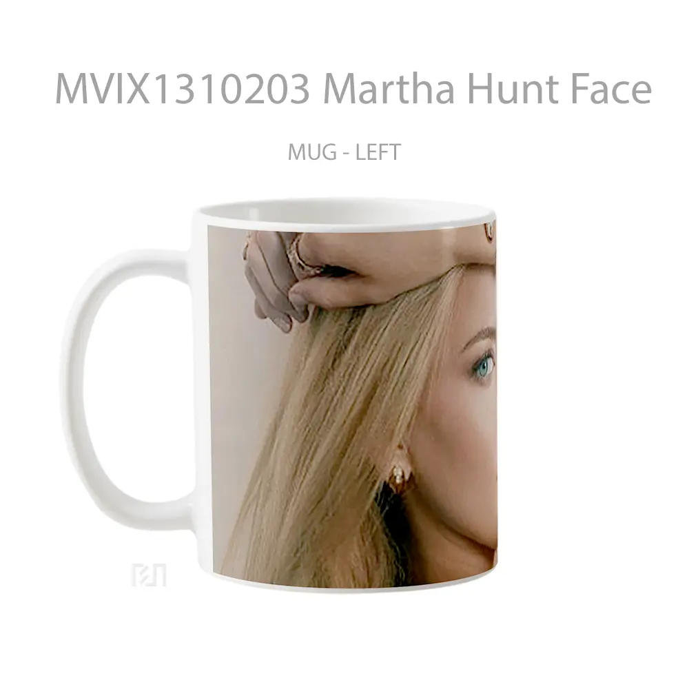Mug Martha Hunt Face Gelas Keramik Unik - All-side / Desain