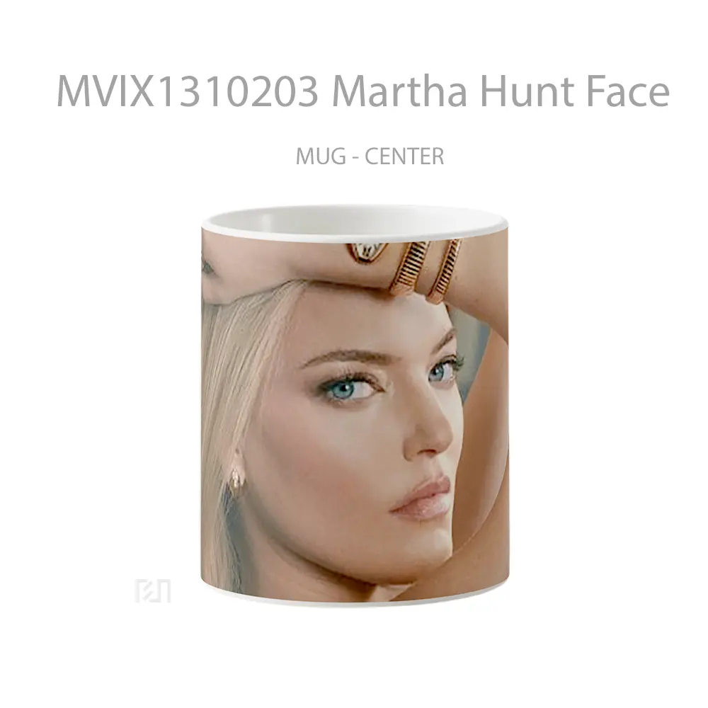 Mug Martha Hunt Face Gelas Keramik Unik