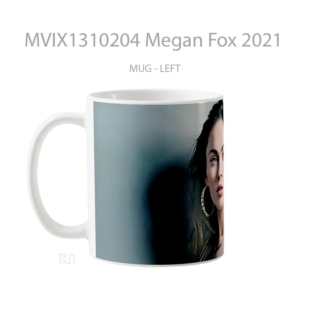 Mug Megan Fox 2021 Gelas Selebriti - All-side / Desain